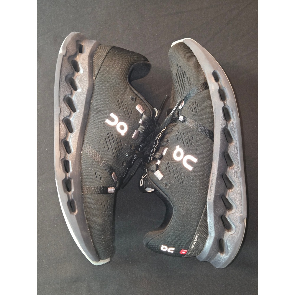 On Cloud Surfer Women's‎ Running Shoes Black US W7 Lightweight Swiss Engineering